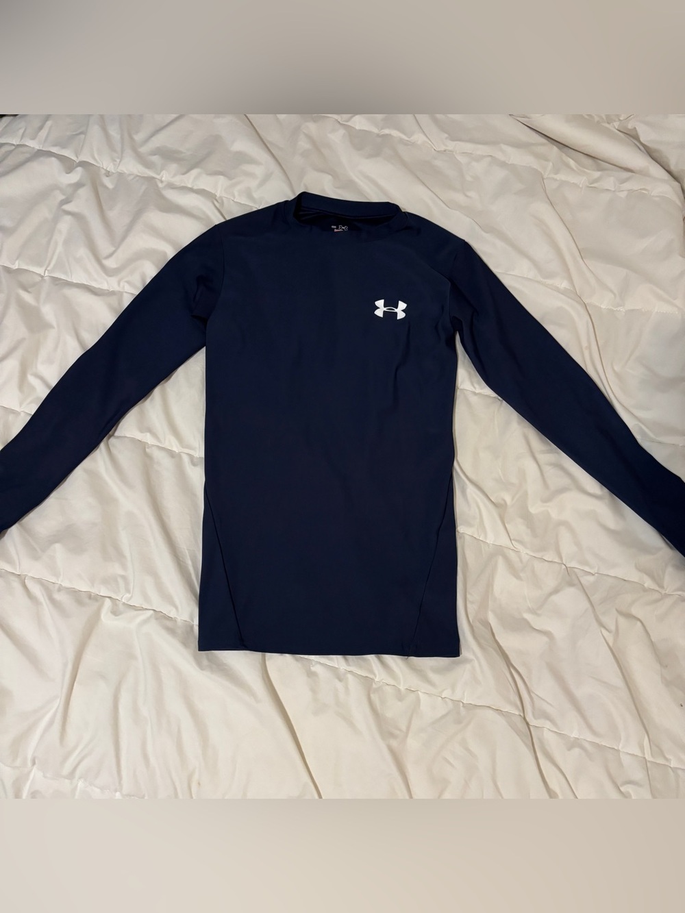 Under Armour UA Cold gear Active Base Layer YOUTH Small Top Shirt YSM Athletic